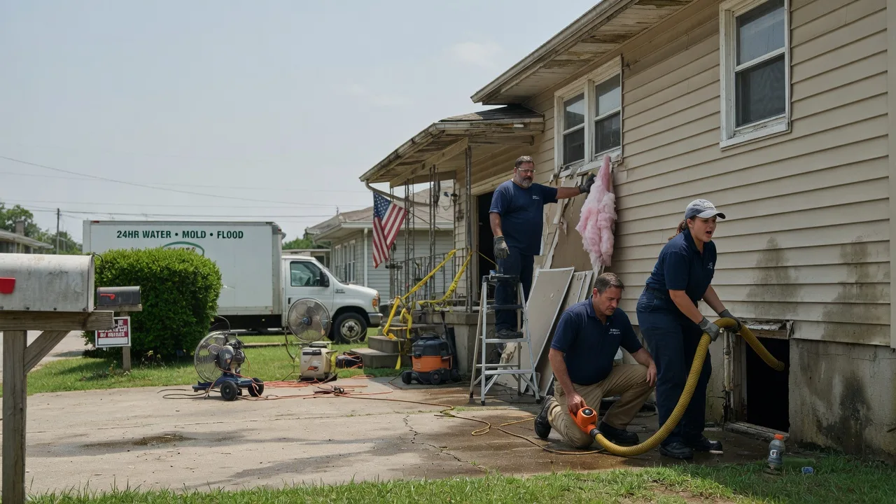 Water Damage Repair in Glenwood, IL near me